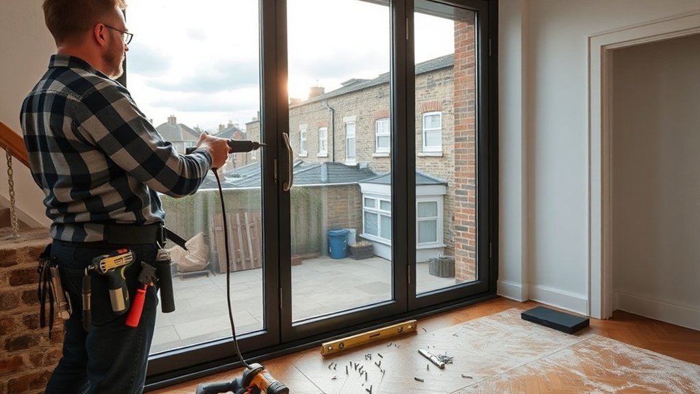 Aluminium Door Installation Chessington