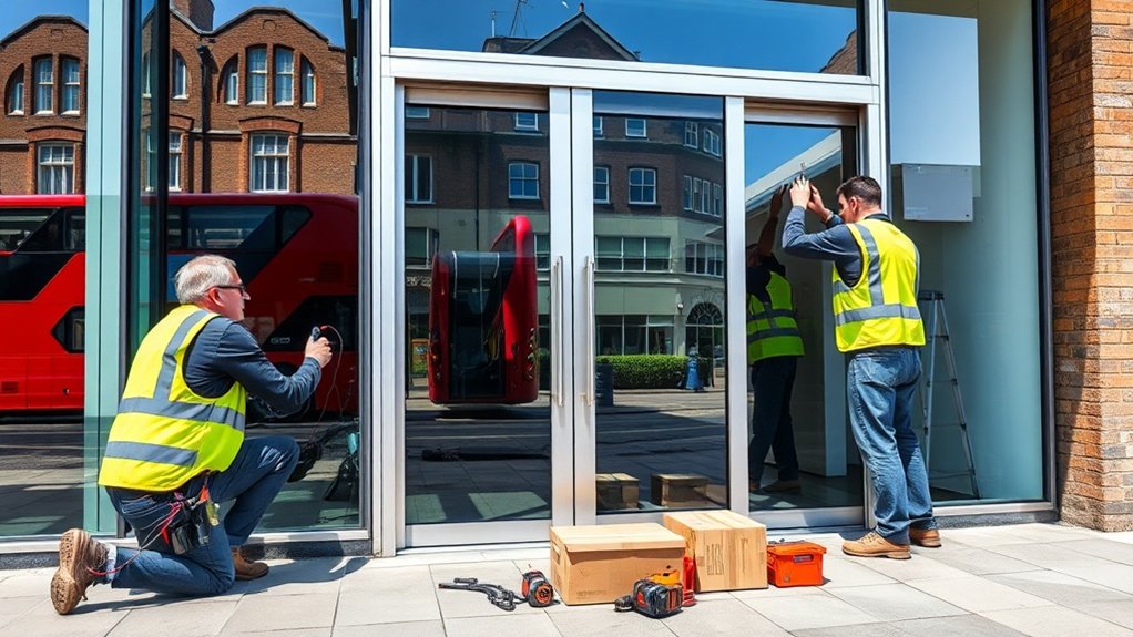 Automatic Door Installation Chessington
