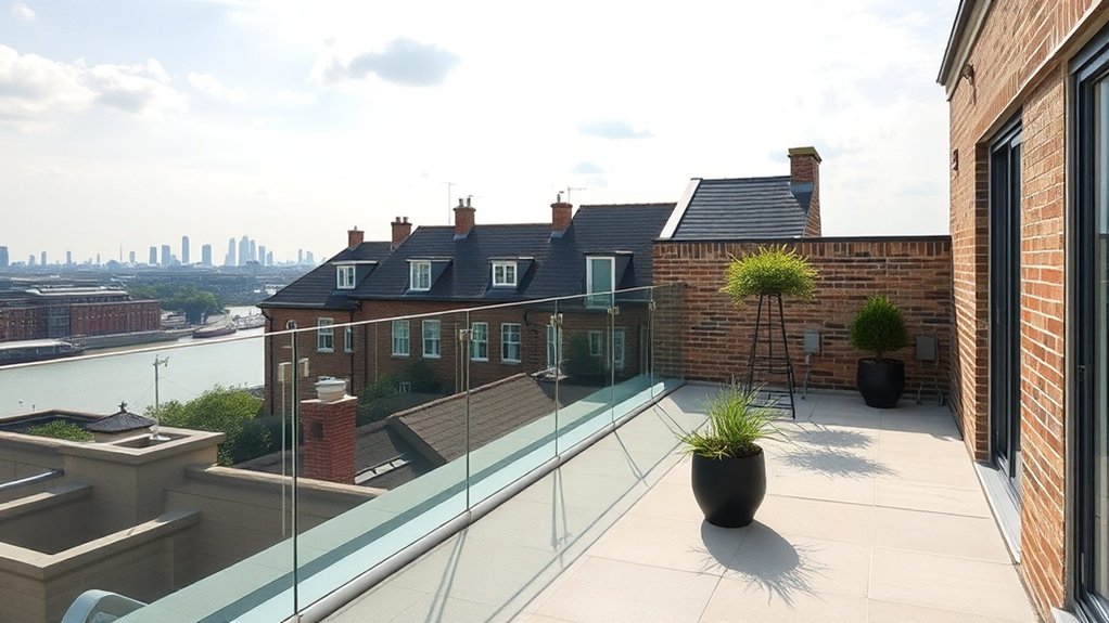 Frameless Glass Balustrades Chessington