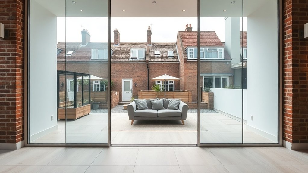 Frameless Glass Doors Chessington