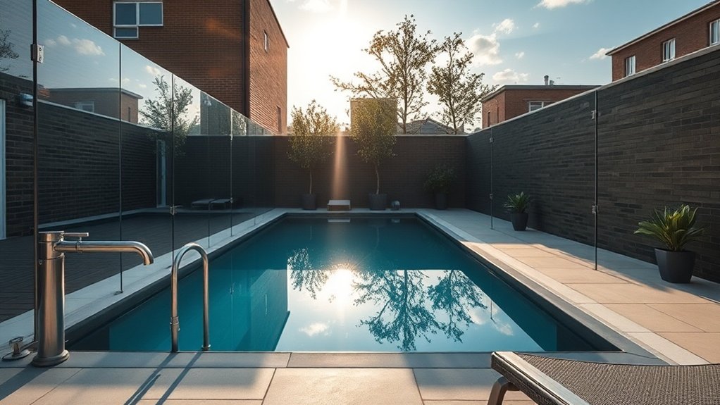 Pool Glass Fencing Chessington