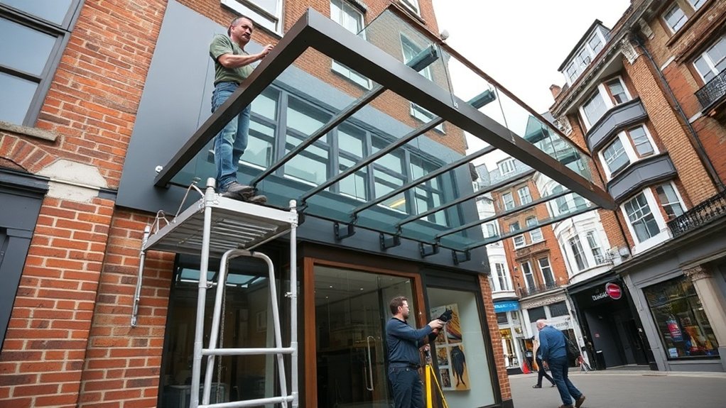 Shopfront Canopy Chessington