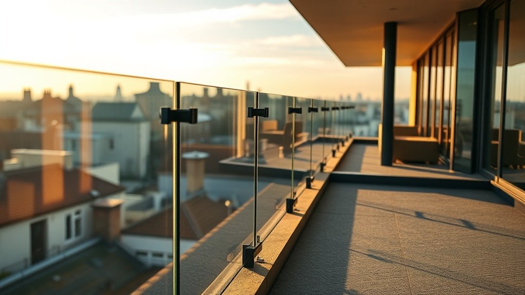 Terrace Glass Balustrades Chessington